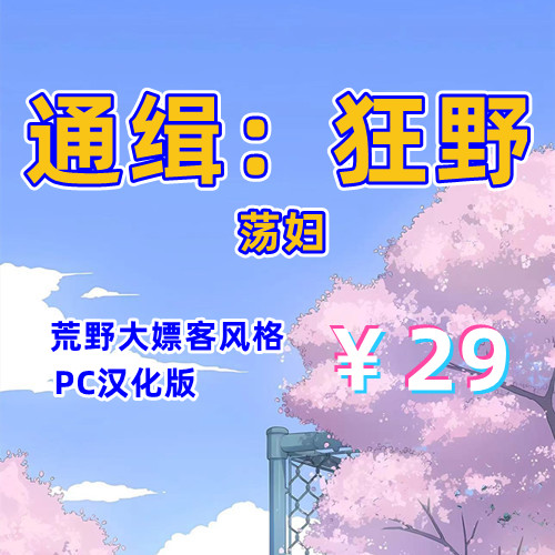 通缉：狂野荡妇（荒野大嫖客风格，PC汉化版）-天玉二号店